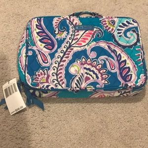 Vera Bradley Large Blush and Brush Makeup Case